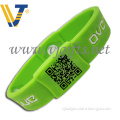 Unique QR Code Silicone Bracelet Custom/Silicone Wristbands